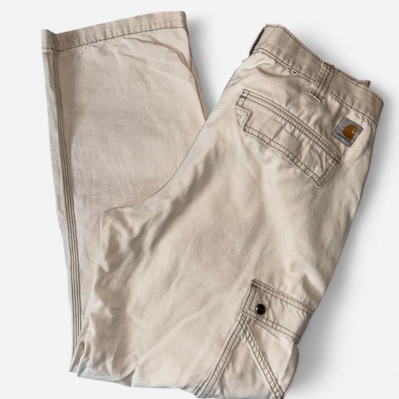 Carhartt Other - Carhartt Men's Light Tan Relaxed Straight Cargo Pants. Size 32X32